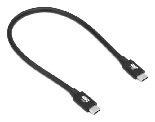 OWC Thunderbolt 5/USB-C kabel, 0,3 meter