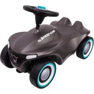 BIG Rutschauto 800056243, Bobby Car Neo, ab 1 Jahr, anthrazit, mit Flüsterreifen