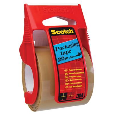 Scotch Handabroller+Packband braun 50mx20m