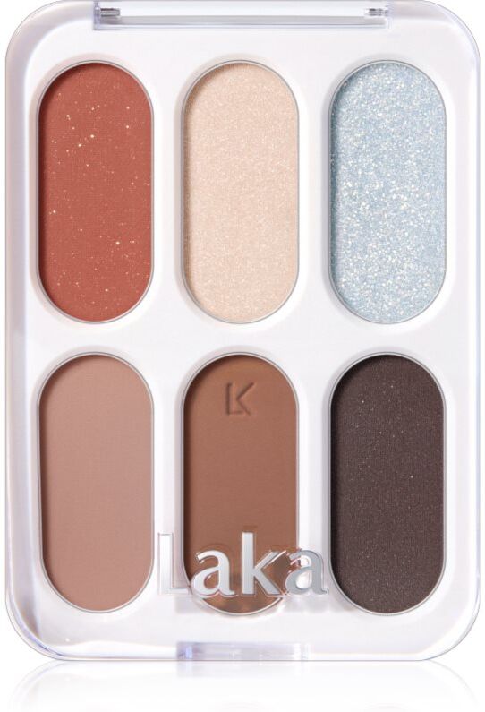 Laka Forever6 Eye Palette eyeshadow palette shade 01 Beginning 7 g