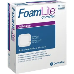 Foam Lite Convatec Adhäsiv 5x5cm 10 ST