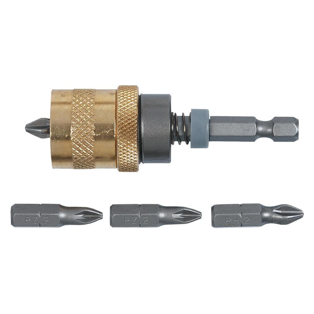 Topex Bit holder with limiter 1/4 5 pcs. 39D340 (TOP-39D340)
