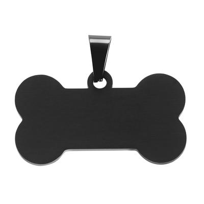 Kettenanhänger ADELIA´S "Anhänger aus Edelstahl", schwarz, Schmuckanhänger, Damen, Edelstahl, Kettenanhänger, Ideal als Geschenk zum einen besonderen Tag