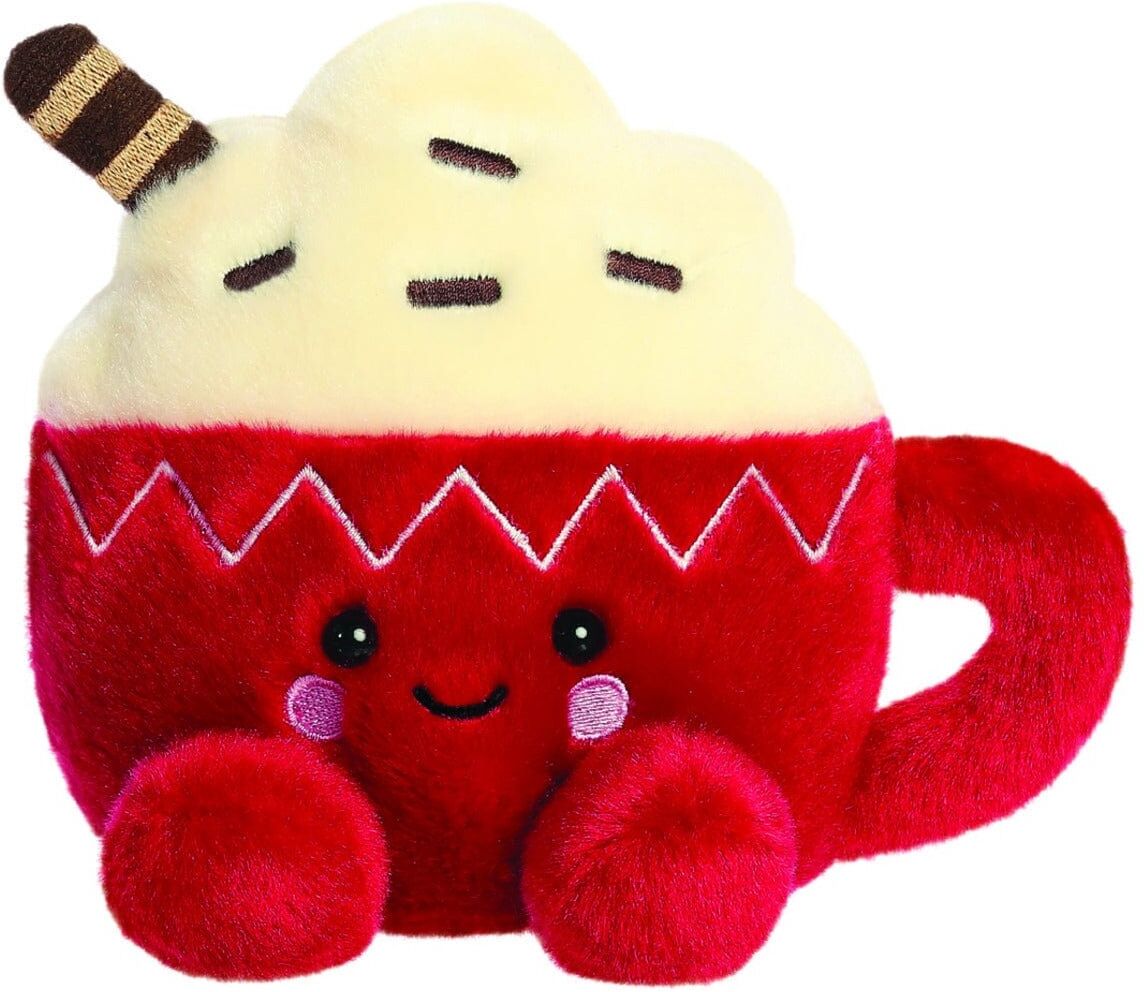 Lennies Toys Aurora Palm Pals Cassia 5-Inch Plush Toy in Hot Cocoa Color for Kids