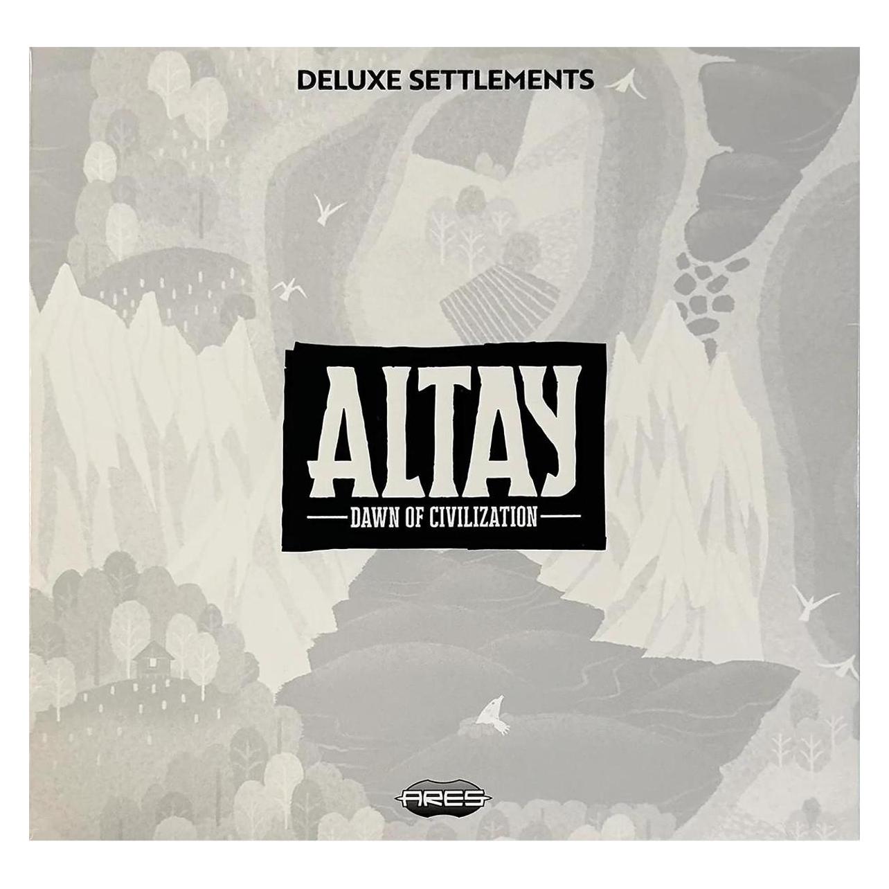 Ares Altay Deluxe Siedlungen - Kunststoffminiaturen für Brettspiele (Deutsch, 2 - 4 Spieler) (437992)