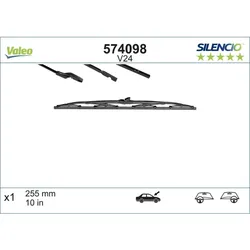 Scheibenwischer VALEO 574098 für Citroën 2 CV