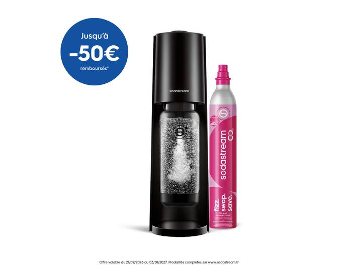Machine à gazéifier Classic - Noire SODASTREAM