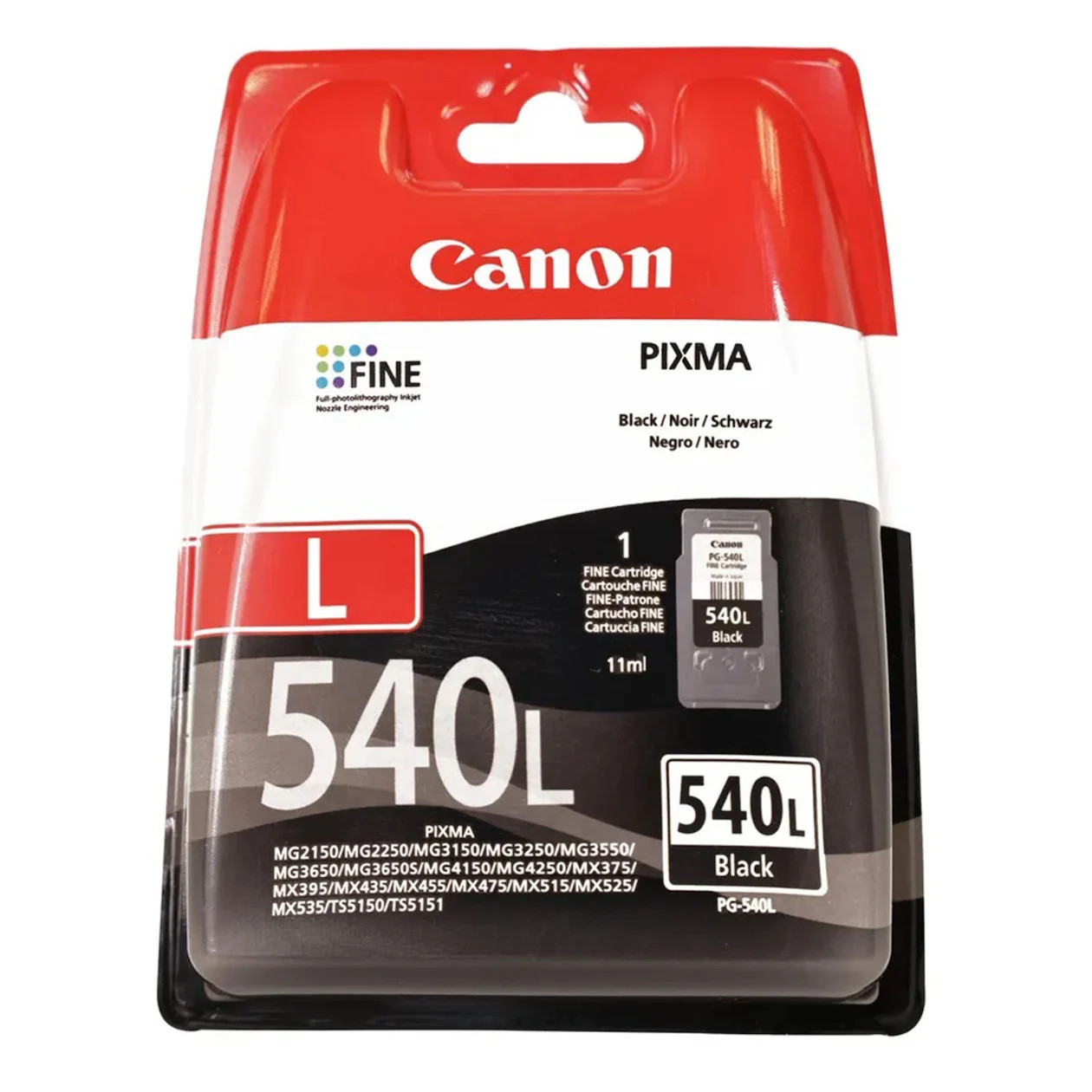 Canon PG-540L Inktcartridge Zwart