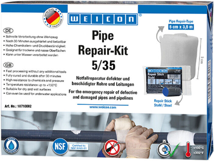 Weicon Pipe Repair-Kit Reparaturband 2 (10055738)