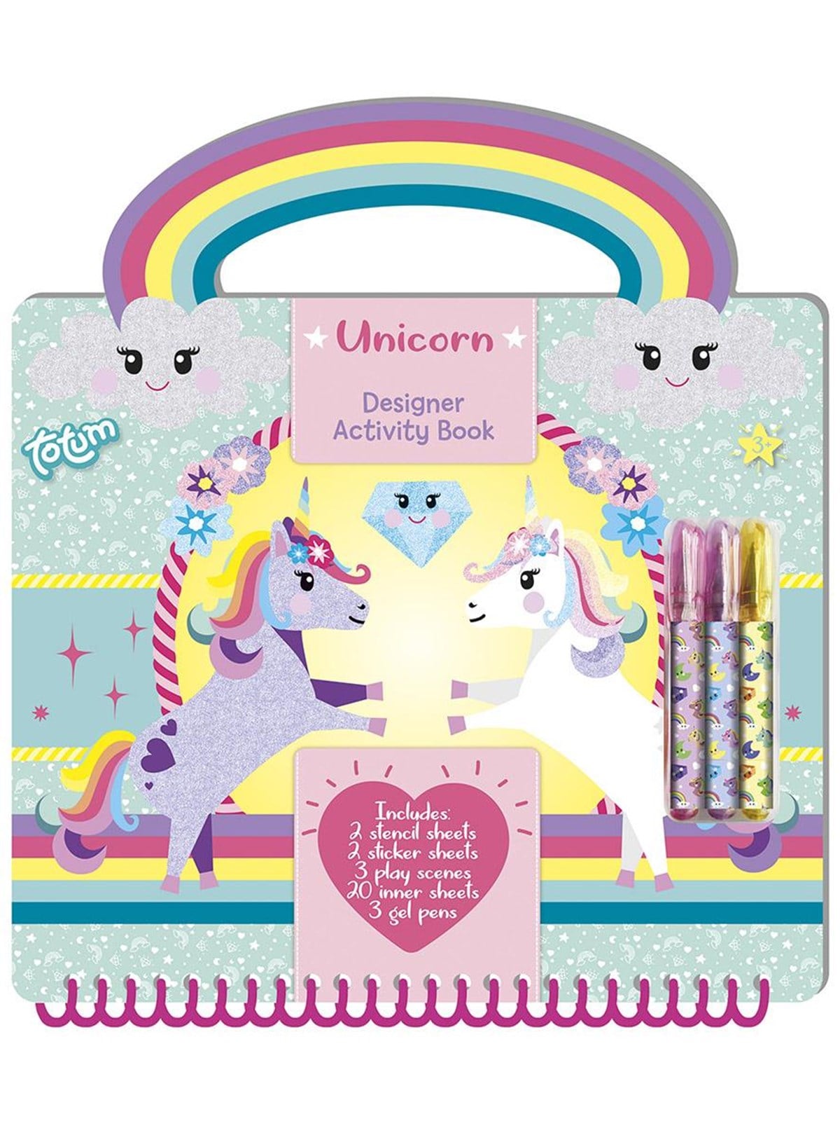 Totum Unicorn - Designer Activity Book