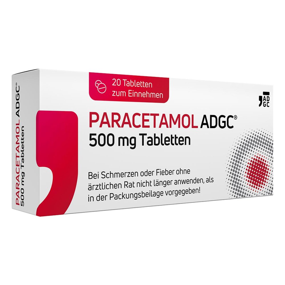 Zentiva Pharma GmbH Paracetamol ADGC 500 Mg Tabletten 17502496
