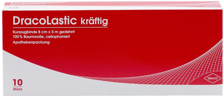 Dracolastic Idealb. kräftig 8cm lose hautfarben 10stk