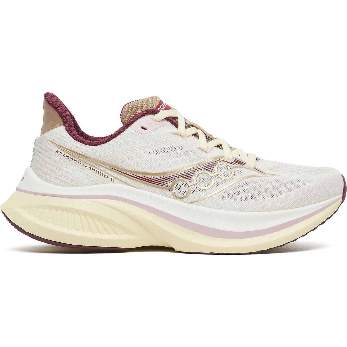 Saucony Endorphin Speed 5 Women's ivory/maroon (1006) 39 S101391-1006-39-MEDIUM