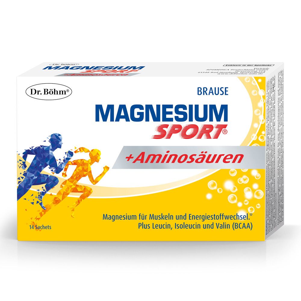 Dr.böhm Magnesium Sport+Aminosäuren Granulat 14 St