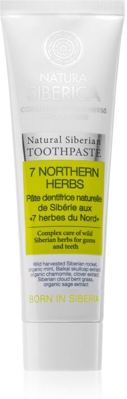 Natura Siberica Natural Siberian 7 Northern Herbs Zahnpasta gegen Zahnfleischbluten 100 g