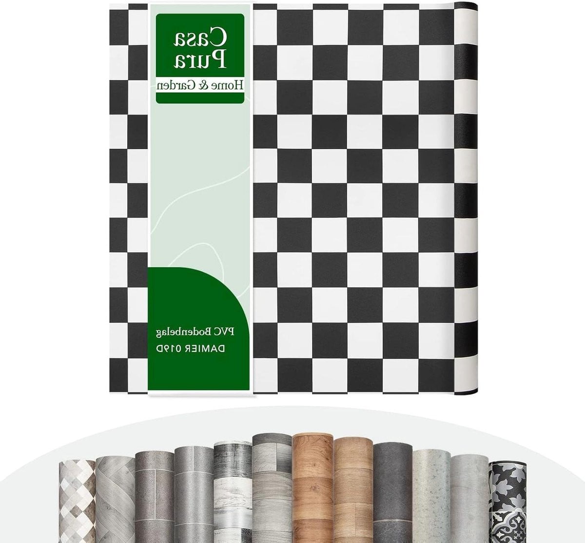 Vinyl vloerbedekking op rol - PVC vloer met realistisch houtlook design voor keuken en badkamer