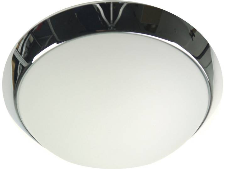 niermann Opal matt, Dekorring Chrom, LED LED-Board 1 Stk. Warmweiß