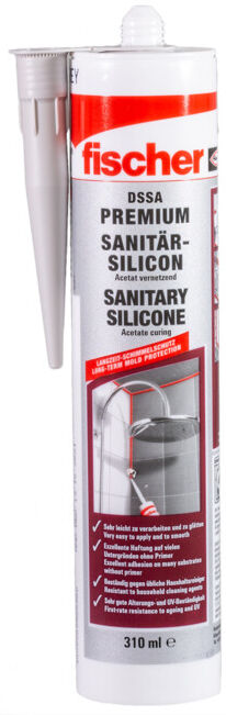 fischer Sanitary Silicone DSSA 310ml noir (0440245)