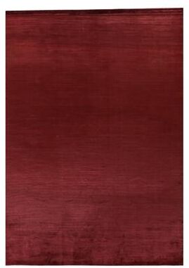 Exquisite Rugs Dove handloomed Viscose Red Area Rug