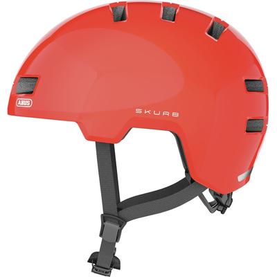 Fahrradhelm ABUS "SKURB" Gr. S, orange (signal orange), Helme, S Kopfumfang: 52cm - 56cm