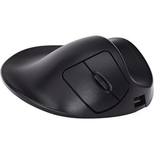 Hippus Maus HandShoe Mouse Small, 3 Tasten, 1500 dpi, schwarz