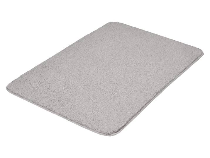 Kleine Wolke Badteppich Marco Silbergrau 60 x 90 cm Polyester