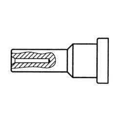 Weller 54441600 Lötspitze Mess-Spitze Spitzen-Größe 0.5 mm Spitzen-Länge 13 mm Inhalt 1 St.