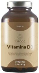 Kiroot Vitamina D3 360 Pérolas