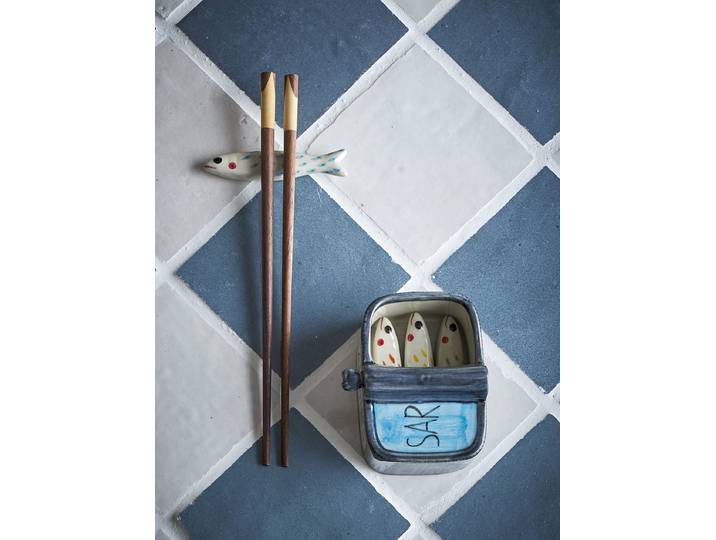 Porte-baguettes Caiam 5 pièces 8 x 6 x 9cm Multicolore