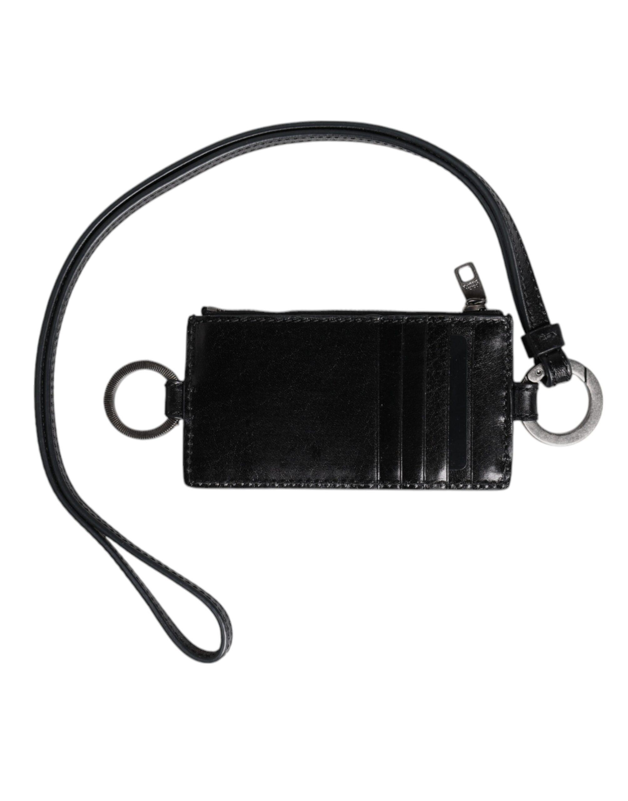 Leren Kaart Houder met Lanyard