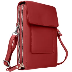 Avizar Smartphone-Schultertasche For You Series (Universal), Smartphone Hülle, Rot