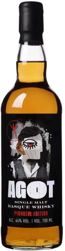 Whisky Agot Single Malt Pioneer Edition 70 cl - Basque Moonshiners