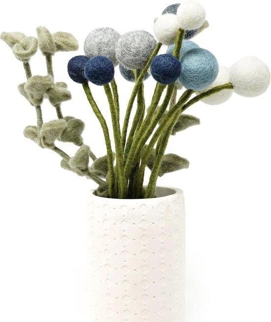 Unyqoos Handgemaakte viltbloemen voor decoratie voor volwassenen