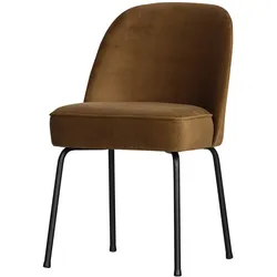 Esszimmerstuhl Vogue Samt, modern gepolstert, honiggelb, elegantes Design für Dein Zuhause