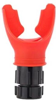 Rare Purchases Portable Throat Adjustable Resistance Silicone Breathing Fitness Equipment, Effective Breathing Exercise Device red