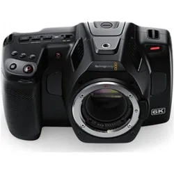 Blackmagic Pocket Cinema Camera 6K G2 (21.20 Mpx, 50p), Videokamera, Schwarz