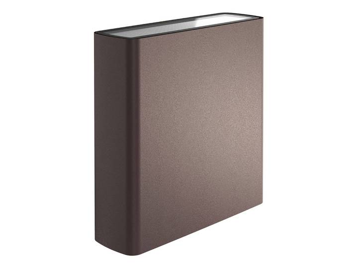 Flos Architectural LED Aussenwandleuchte Climber Up & Down, braun / rost, Aluminium, Modern, LED Wandleuchte außen