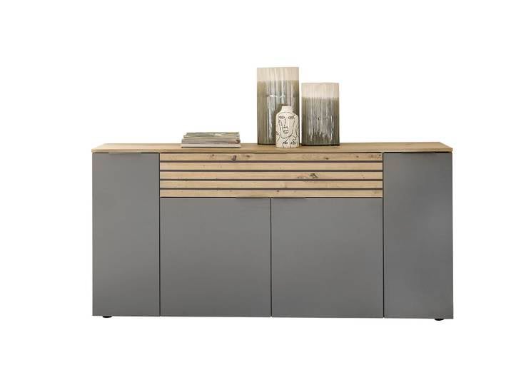 HBZ Meble BZ 5110 Sideboard Holzwerkstoff Grau/Braun