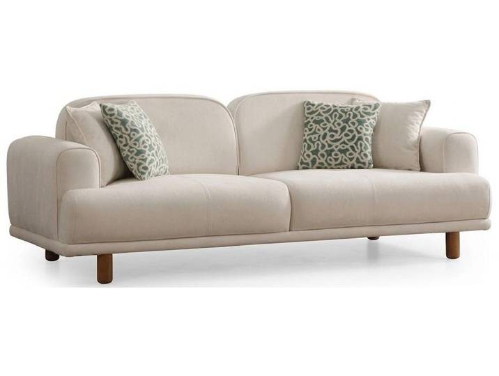 JVmoebel 3-Sitzer 3-Sitzer Sofa Beige Stil modern bequem praktisch Wohnzimmer, 1 Teile