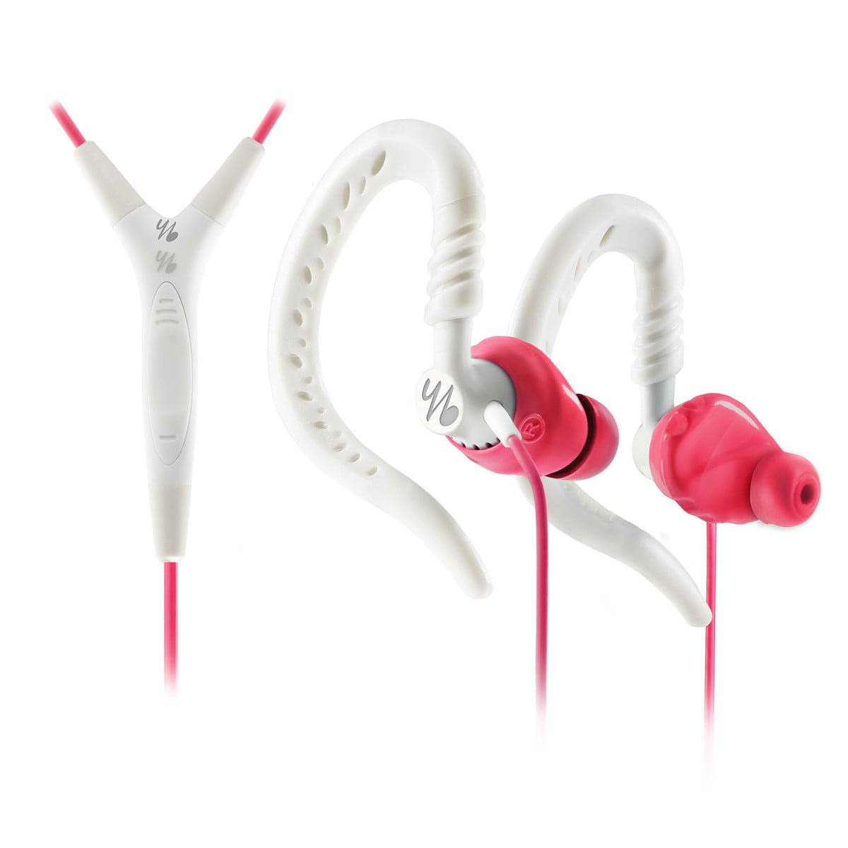 YURBUDS Focus 400 Women Sportieve Koptelefoon met microfoon, Roze