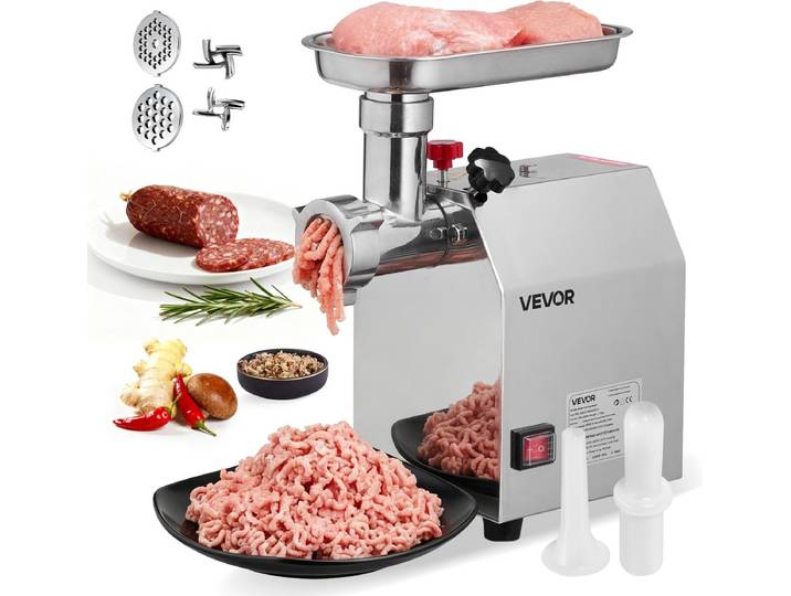VEVOR CommerciëLe Elektrische Vleesmolen 2\,04 KG/Min Worstmaker Keuken