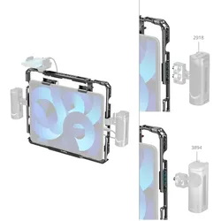 SmallRig Universal Cage for iPad MD5059 (Cage), Video Zubehör, Schwarz