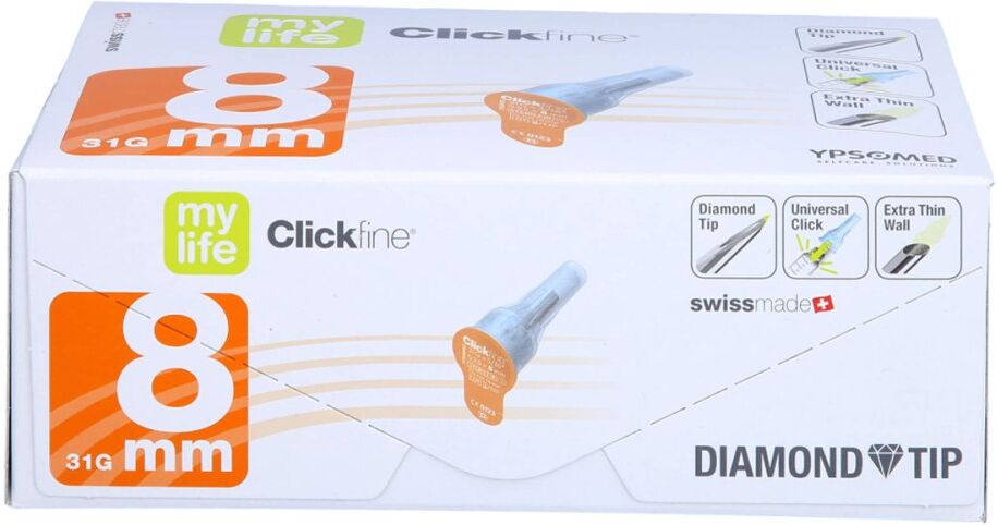 Clickfine Universal 8 Kanülen 0,25x8 Mm