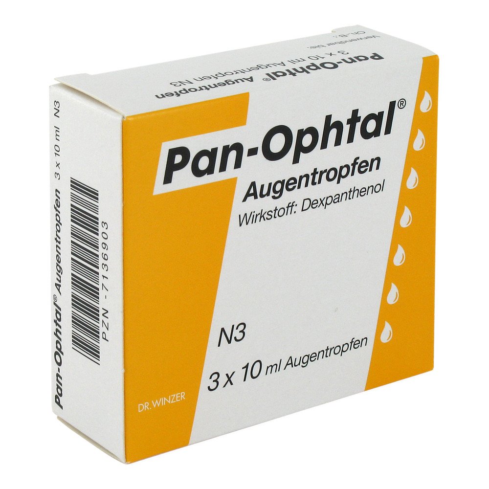Dr. Robert Winzer Pharma GmbH Pan Ophtal Augentropfen 07136903