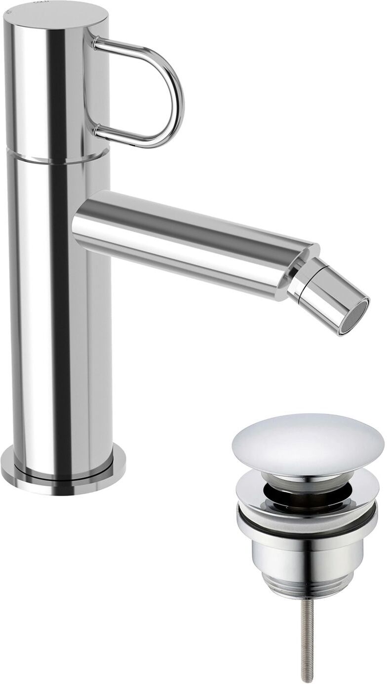 pianura Stella Bidet-Einhebelmischer inkl. Pop Up Ablaufventil