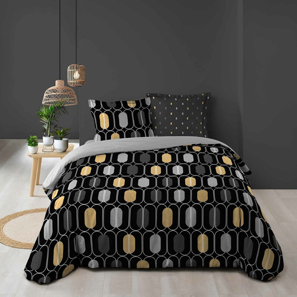 Dekbedovertrek Oval Shapes 240 x 220 cm