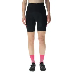 UYN Ridemiles Fahrradhose mit Polsterung Damen black/fuchsia XS
