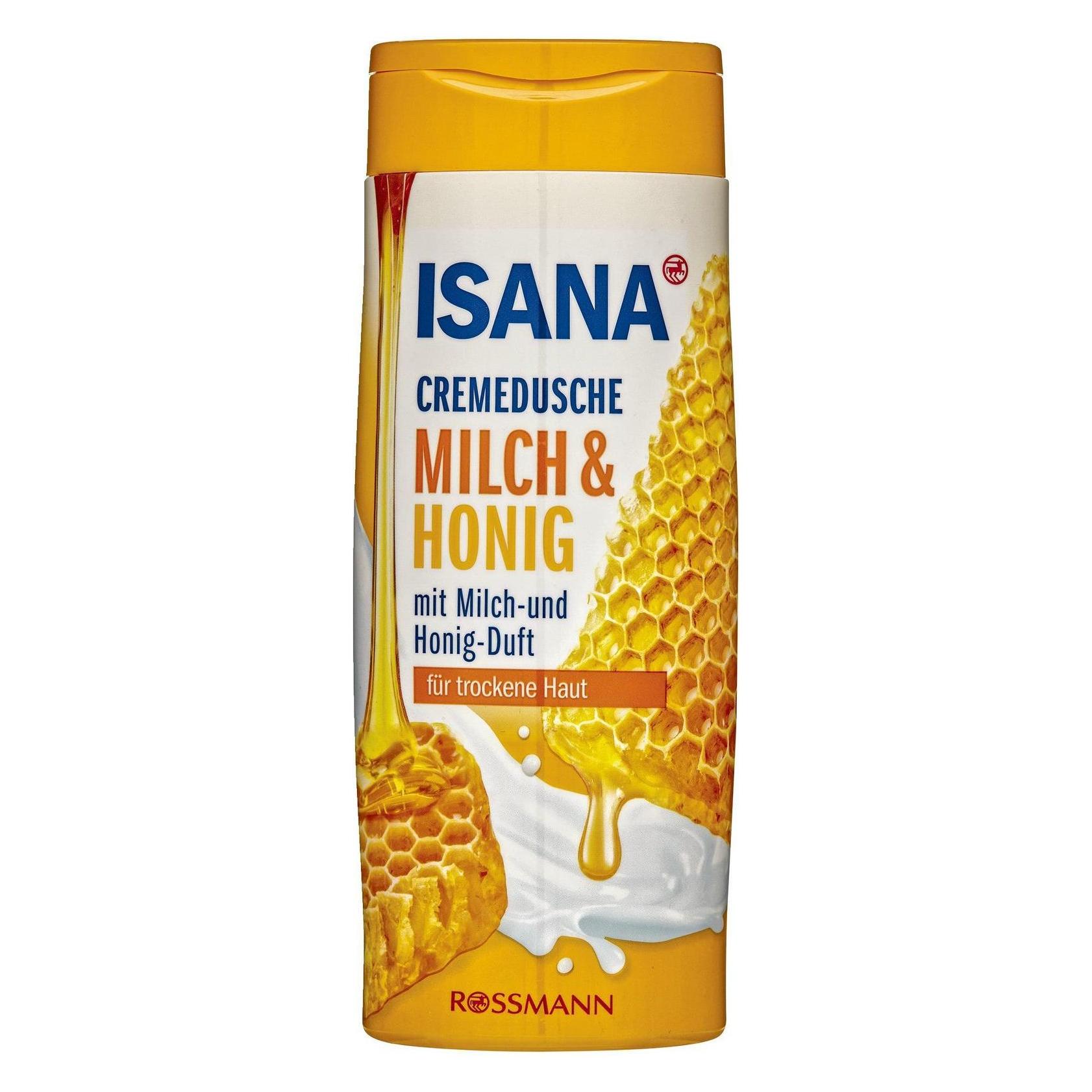 Isana Duschgel Milch & Honig 300 ml (300 ml) (4305615609447)