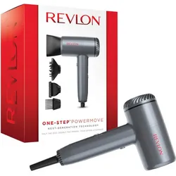 REVLON Haartrockner One‐Step™ Powermove - grau|rot