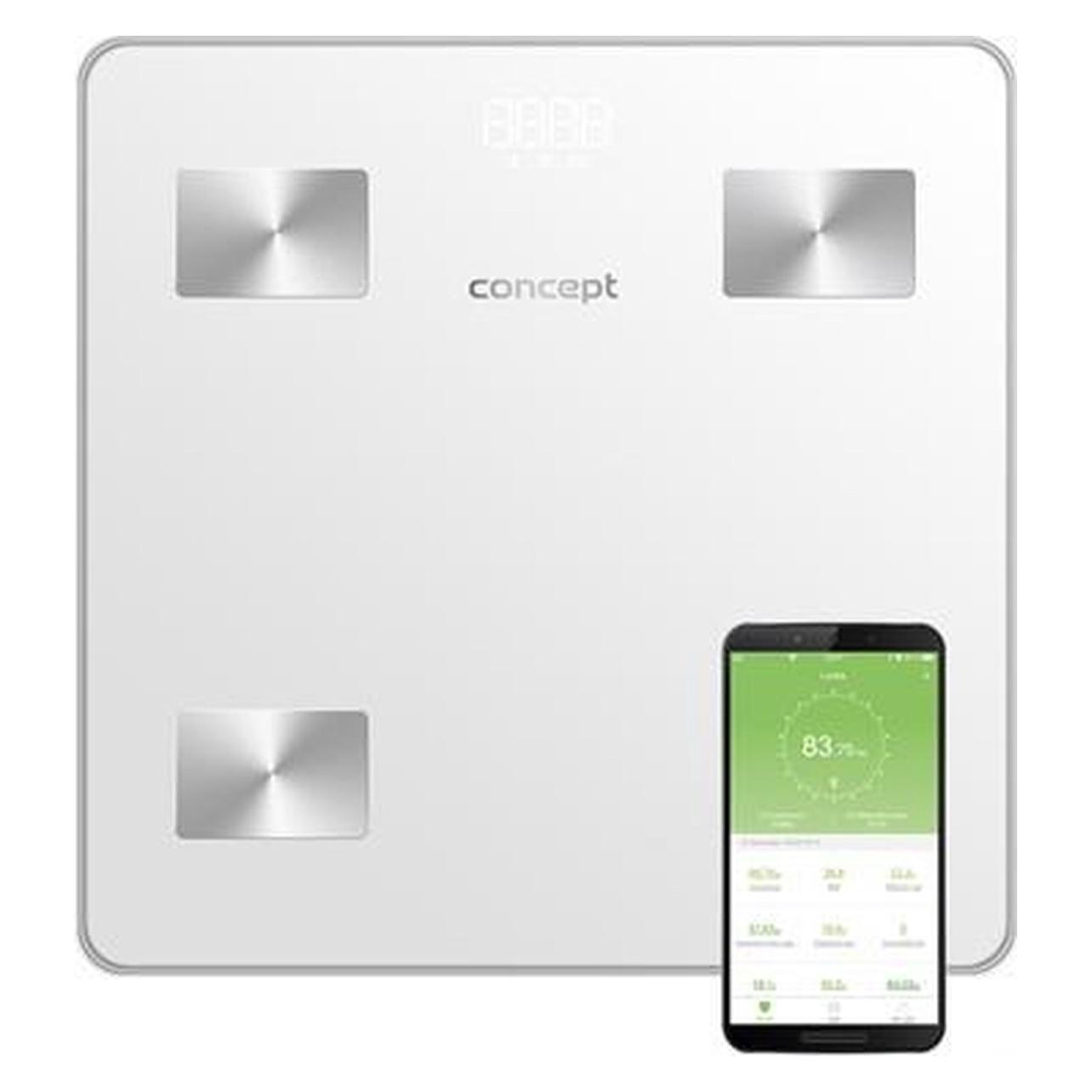 Concept VO4000 Personenwaage Rechteck Elektronische Personenwaage (180 kg) (VO4000)